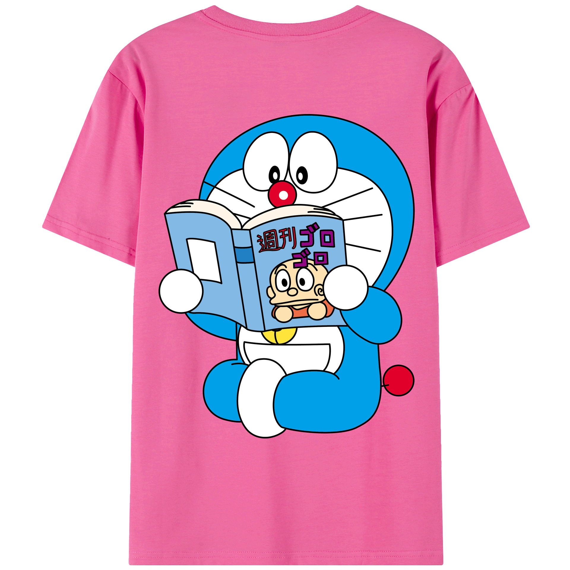 （画像用） ドラえもん Doraemon レディース半袖Tシャツ(バックプリント)